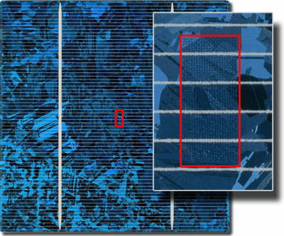 polycrystalline Solar wafer